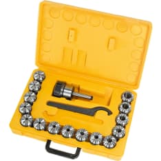 Bernardo ER 40 MK 2 3-25mm 16-piece router bit sleeve set