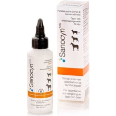 Sanocyn Forte 75 ml silmä- ja korvahuuhde