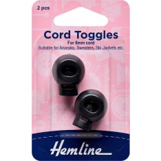 Hemline 2 pcs cord lock