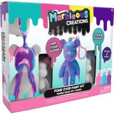 Marbleous Marble Bear Keychain Kit avaimenperät 2 kpl