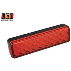 Led Autolamps 12/24V 135x38x24mm takavalo sumu pinta-asennus