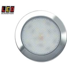 Led Autolamps 12V ø76x9mm 6500K round interior light