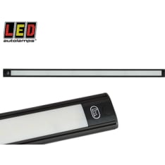 Led Autolamps 24V 770x40x11mm black aluminum interior light with tactile switch