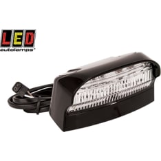 Led Autolamps 12/24V 70x42x40mm license plate light with wiring