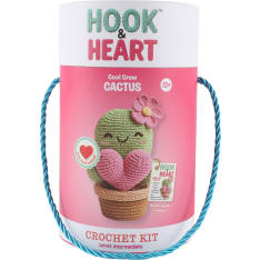 Hook & Heart Heart Cactus crochet kit