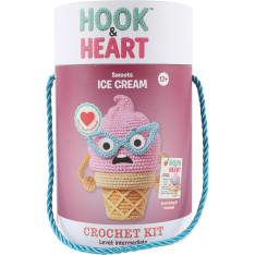 Hook & Heart Funny Ice Cream Crochet Set
