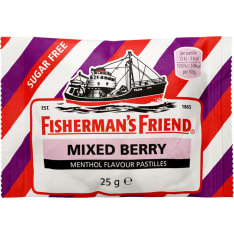Fisherman's Friend Mixed Berry 25g, sugarf free lozenge