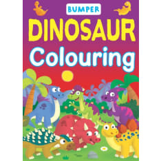 Bumper Dino coloring book