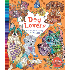 Deluxe Creative coloring Dogs coloring book