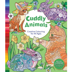 Deluxe Creative coloring Hugable animals coloring book