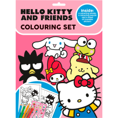 Hello Kitty & Friends värityssetti