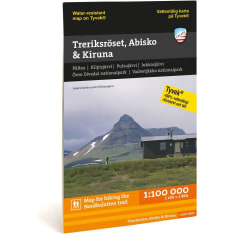 Calazo Treriksröset, Abisko & Kiruna terrain map 1:100,000