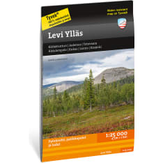 Calazo Levi Ylläs 1:25000 fell map