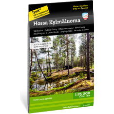 Calazo Hossa Kylmauoma 1:25,000 hiking map