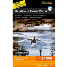 Calazo Kemihaara Tuntsa Värriö map