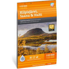 Calazo Kilpisjärvi, Saana & Halti 1:50 000/1:25 000 hiking map
