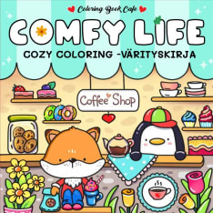 Comfy Life: Cozy Coloring värityskirja