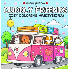 Cuddly Friends Cozy Coloring värityskirja