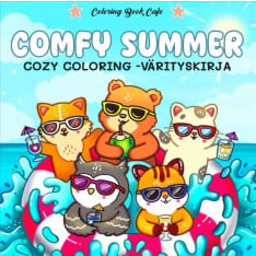 Comfy Summer Cozy Coloring värityskirja