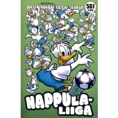 Aku Ankan Taskukirja uutuus Nro 561 6/2026 Nappulaliiga
