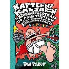 Dav Pilkey: Kapteeni Kalsarin ja Sähköräkäjätkän iso paha taistelu osa 1: Siivottomien sierainmöykkyjen yö