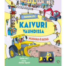 Kaivuri vauhdissa