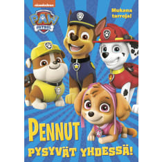 Group Hau - Paw Patrol Puppies stay together wooden book