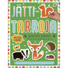 Animals of the forest - Giant stickers for little hands wooden book