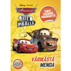 Disney Cars On the road, go colorful coloring book