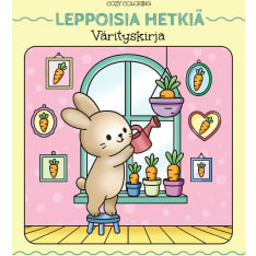 Cozy Coloring Leppoisia hetkiä värityskirja