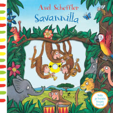Axel Scheffler: Savannilla-vetoluukkukirja