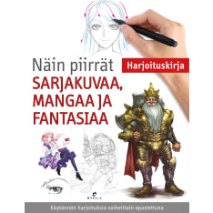 Walter T. Foster: Näin piirrät sarjakuvaa, mangaa ja fantasiaa - Harjoituskirja