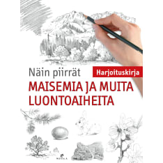 Walter T. Foster: Näin piirrät maisemia ja muita luontoaiheita - Harjoituskirja