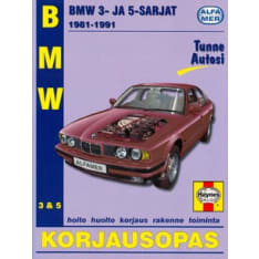Alfamer BMW 3- ja 5-sarjat 1981-1991 korjausopas