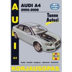 Alfamer Audi A4 bensiini/diesel 2005-2008 korjausopas