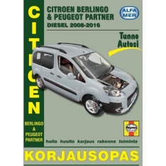 Alfamer Citroen Berlingo & Peugeot Partner Diesel 2008-2016 repair manual