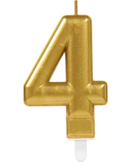 NUMEROKYNTTILÄ 4 KULLANVÄRINEN Main Image