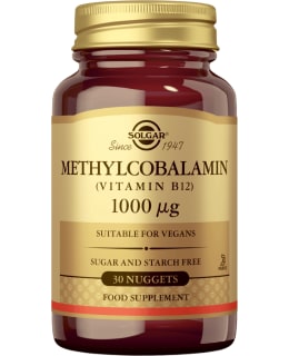 SOLGAR METYYLIKOB 1000UG 30KAPS RAV.LISÄ Main Image