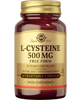 SOLGAR L-KYSTEIINI 500MG 30KAPS RAV.LISÄ Main Image