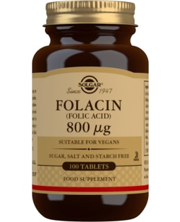 SOLGAR® FOLACIN FOLIC ACID 800µG 100TABL Main Image