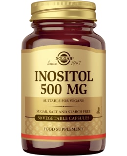 SOLGAR INOSITOLI 500MG 50KAPS RAV.LISÄ Main Image