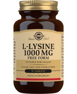 SOLGAR L-LYSIINI 1000MG 50TABL RAV.LISÄ Main Image