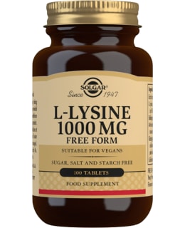 SOLGAR L-LYSIINI 1000MG 100TABL RAV.LISÄ Main Image