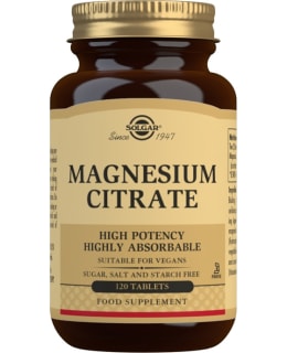 SOLGAR MAGNESIUMSITRAAT 120TABL RAV.LISÄ Main Image