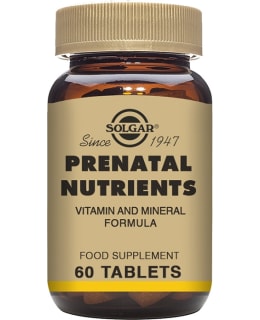 SOLGAR PRENATAL NUTRIENT 60TABL RAV.LISÄ Main Image