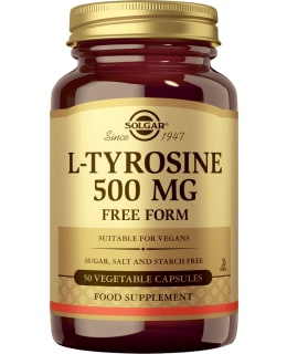 SOLGAR L-TYROSIINI 500MG 50KAPS RAV.LISÄ Main Image
