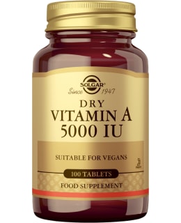 SOLGAR A-VIT 5000IU 100TABL RAV.LISÄ Main Image