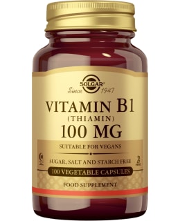 SOLGAR B1-VIT 100MG 100KAPS RAV.LISÄ Main Image