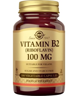 SOLGAR B2-VIT 100MG 100KAPS RAV.LISÄ Main Image