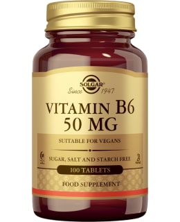 SOLGAR B6-VIT 50MG 100TABL RAV.LISÄ Main Image